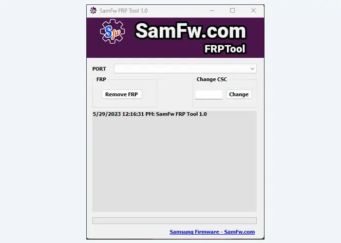 SamFw Tool v1.0